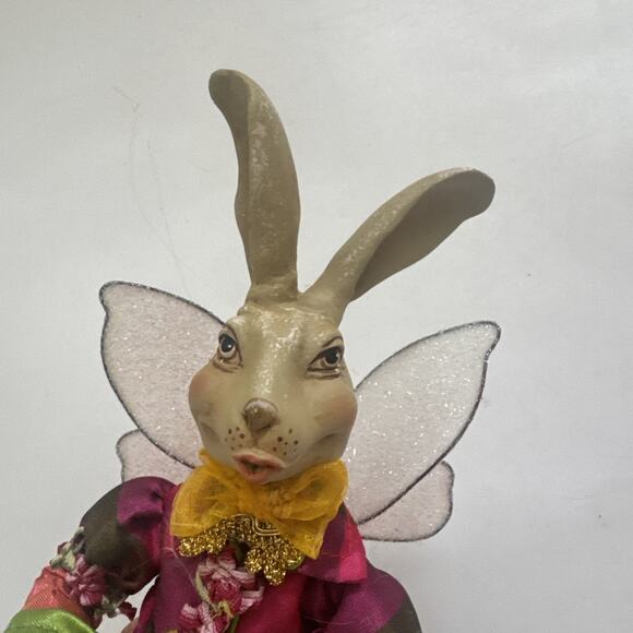 Mark Roberts Easter Bunny Fairy 51-81920 1049 of 2500 Figurine 11.5"‎ POSEABLE - Picture 5 of 10